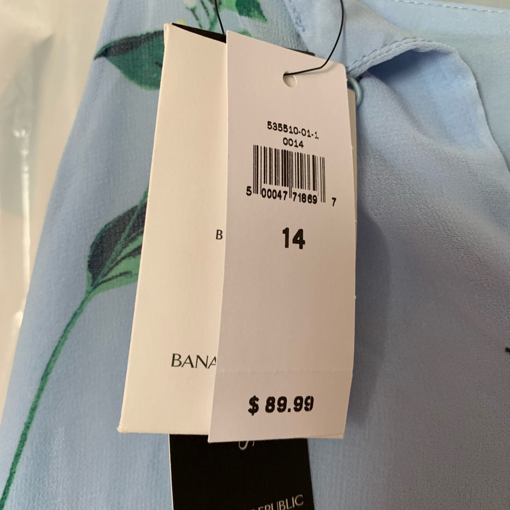 Blue summer dress NWT